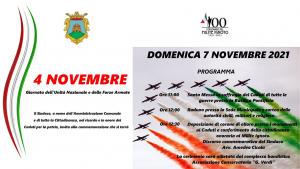 Cerimonia di commemorazione dei caduti in guerra e conferimento cittadinanza onoraria al Milite Ignoto