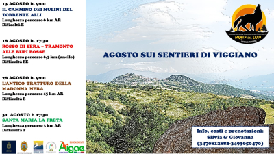 Agosto sui sentieri di Viggiano