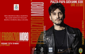 Festeggiamenti in onore della Madonna del Sacro Monte di Viggiano: Fabrizio Moro in concerto