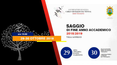 Saggio di Fine Anno - Conservatorio Carlo Gesualdo da Venosa - Sede di Viggiano