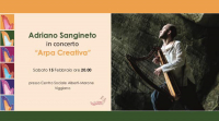 &quot;Arpa Creativa&quot; Adriano Sangineto in concerto